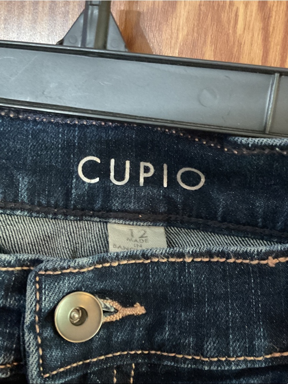 Cupio Dark Blue Boot Cut Women’s Jeans - Picture 2 of 4